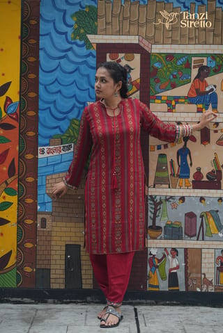 লীলাবতি - Leelaboti Dress - View 5